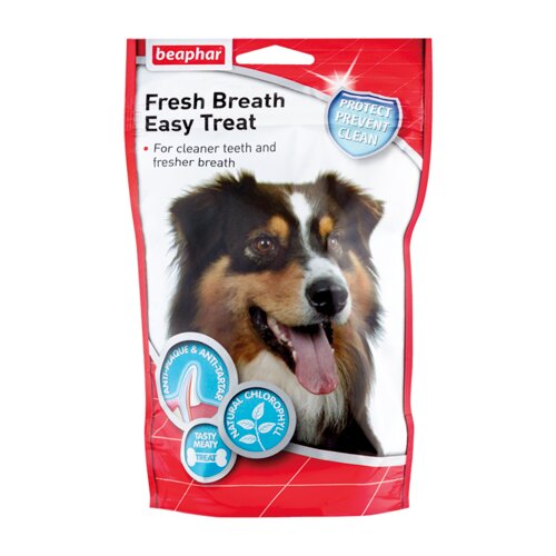Beaphar - Fresh breath easy treat dog - poslastica za osvežavanje daha pasa - 150g Slike