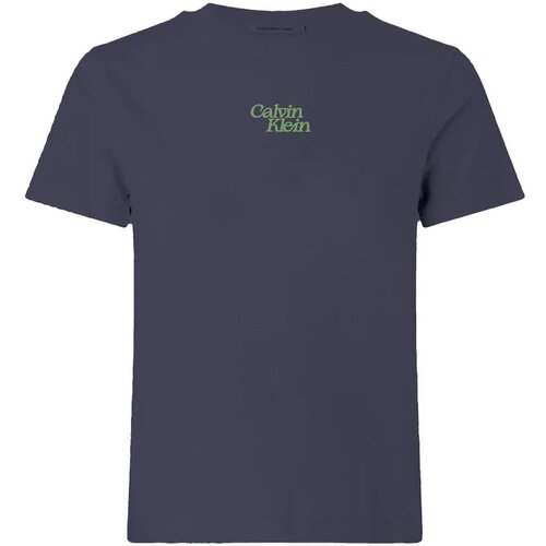 Calvin Klein Jeans Majice & Polo majice LV047B851G Modra Cene