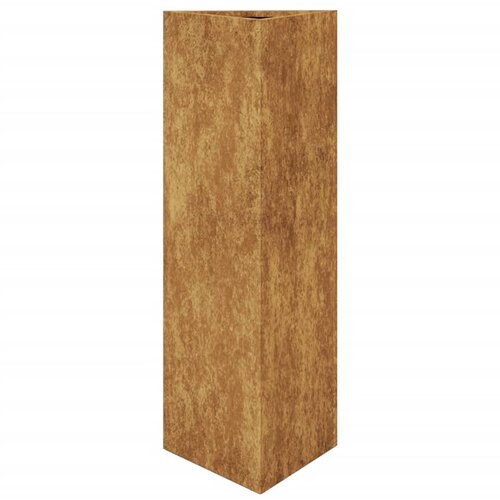 Maison Chic Cvetlično korito - Cvetlični Lonec Triangular 30x26x75 cm Vremensko odporno jeklo, (21789347) Cene