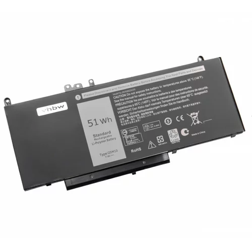 VHBW Baterija za Dell Latitude 3150 / 3160 / E5250 / E5450 / E5550, 6970 mAh