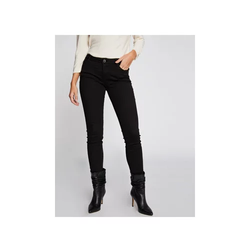Morgan Jeans hlače 191-PETRA Črna Skinny Fit