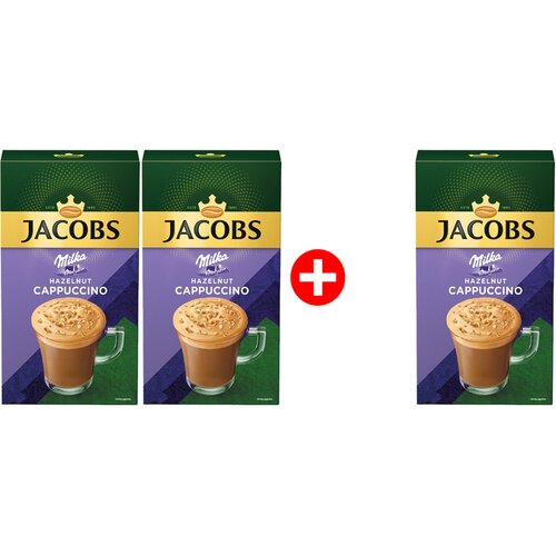 Jacobs Instant kafa Cappuccino Hazelnut 8x16,5g, 2+1 Cene