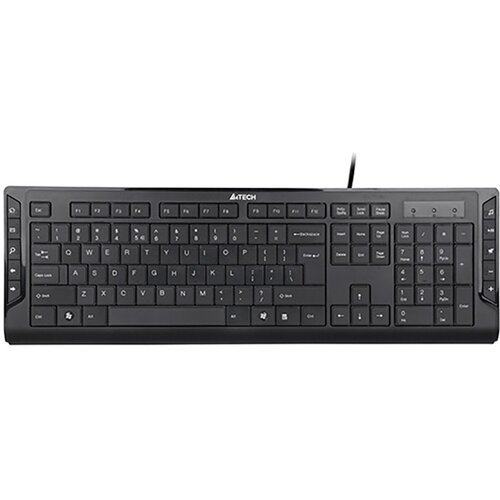 A4Tech KD-600 X-SLIM USB US crna tastatura Slike