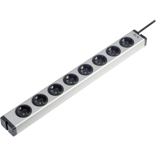 Ehmann Razdelilna letev brez stikala 8-delna aluminij\, varnostni kontakt 0600x00082031, (20641608) Cene