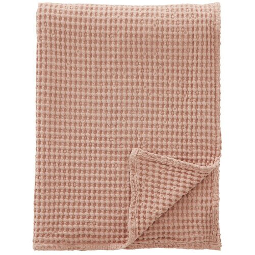 Pineapple Elephant Prljavo roza pamučna deka 150x200 cm Jaipur Chunky Waffle &ndash; Cijene