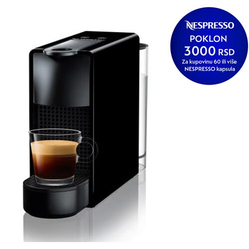 Nespresso crni-nespresso aparat za kafu essenza mini Cene
