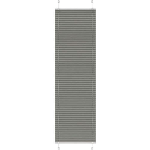 vidaXL Plisirana roleta antracit 65x200 cm širina tkanine 64,4 cm Cijene