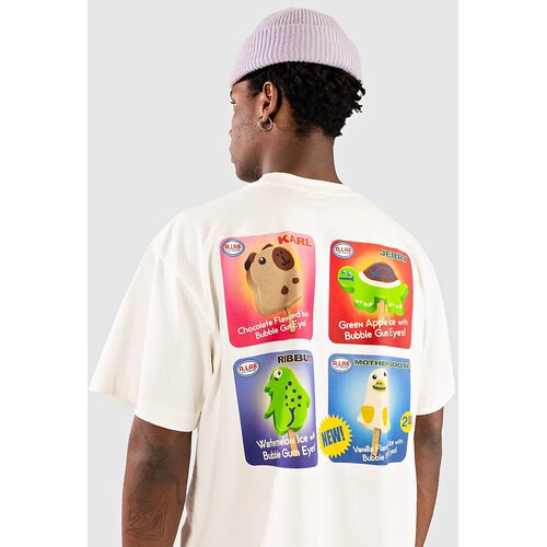 A-Lab Jerry Gang Popsicles Cropped T-shirt blanc white Cene