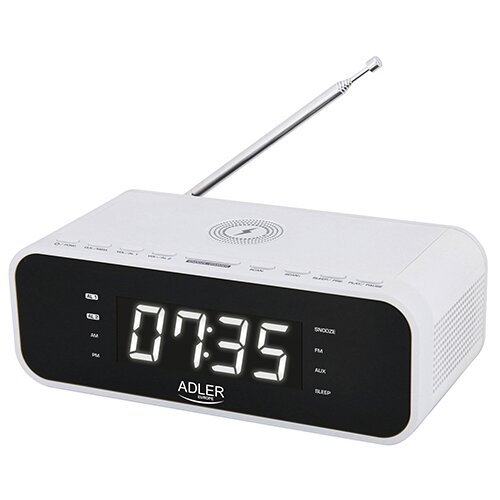 Adler Clock radio with wireless charger and FM Cijene