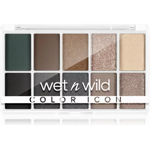 Wet N Wild Color Icon 10-Pan paleta senčil za oči odtenek Light Off 12 g