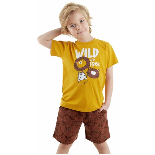 Denokids Wild Boys T-shirt Shorts Set Slike