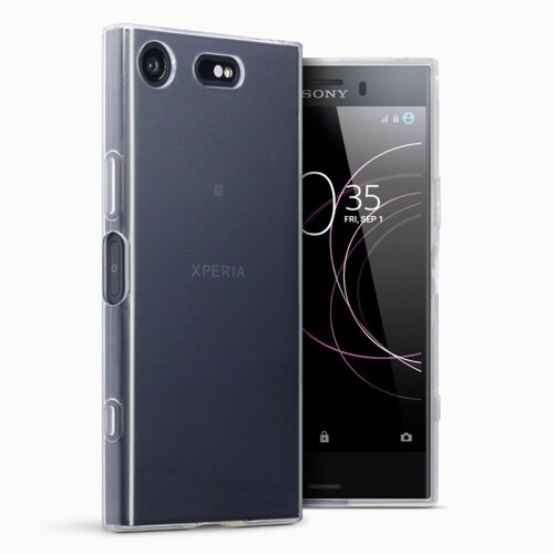  Ultra tanek silikonski ovitek za Sony Xperia XZ1 - prozoren Slike