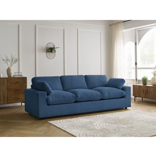 Bobochic Paris Plava sofa od samta 250 cm Belair &amp;ndash; Slike