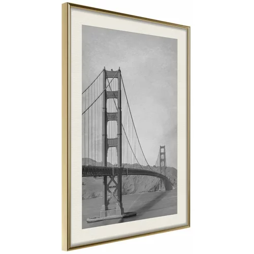  Poster - Bridge in San Francisco II 30x45