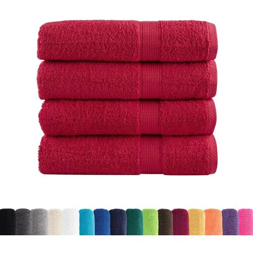 vidaXL Premium brisače SOLUND 4 kosi 100x150 cm 600 g/m2 Cene