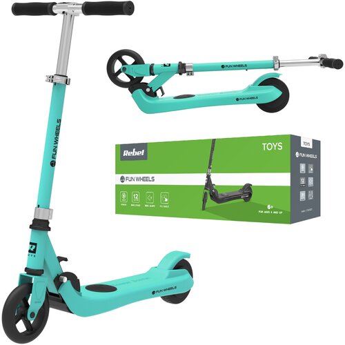  Električni skuter za djecu FUN WHEELS PLAVI Slike