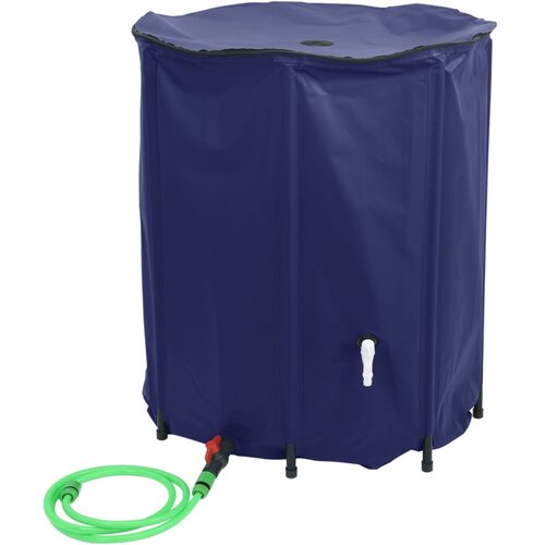  Spremnik za vodu sa slavinom sklopivi 1250 L PVC Slike