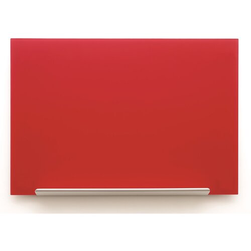 Nobo Stenska steklena tabla Diamond, 55,9 x 99,3 cm, rdeča Cene