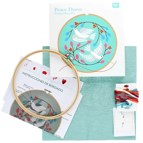 Rex London Set za vezenje Peace Doves –