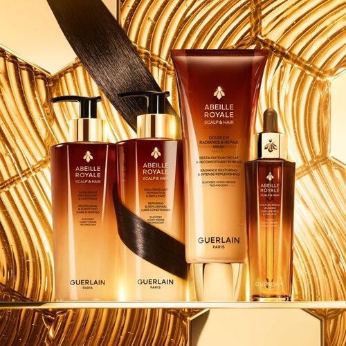 Guerlain Abeille Royale Double R Radiance &amp;amp; Repair Mask regenerirajuća maska za kosu 200 ml Slike