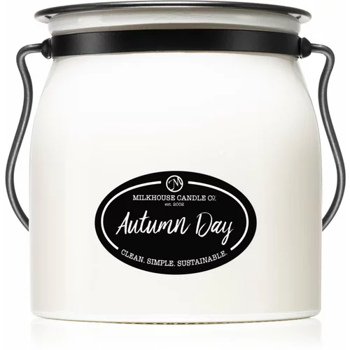 Milkhouse Candle Co. Creamery Autumn Day dišeča sveča Butter Jar 454 g