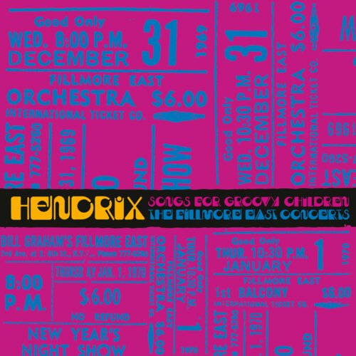  Jimi Hendrix - Songs for Groovy Children: The Fillmore East Concerts (RSD 24) Cene