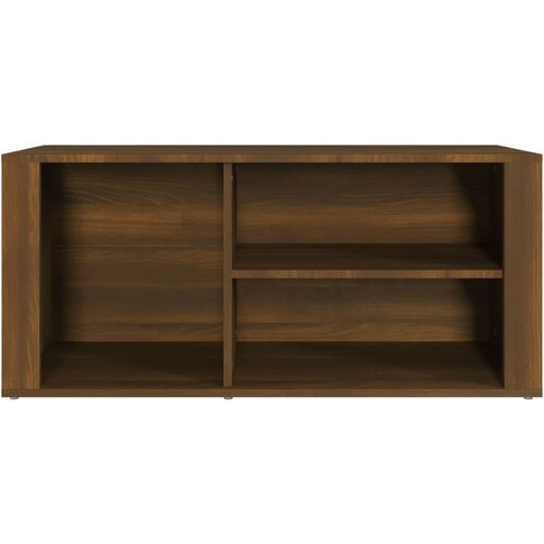  za cipele smeđi hrast 100x35x45 cm konstruirano drvo Slike