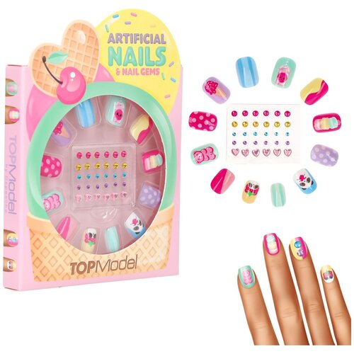 Top Model set umetni nohti in kamencki CANDY GLAM Cene
