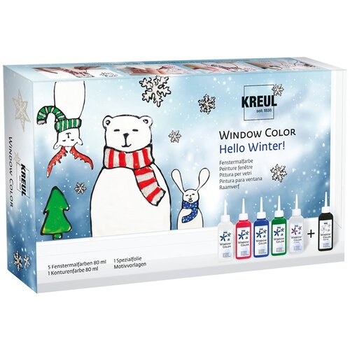  Set boja za staklo KREUL Hello Winter (Kreul boje za staklo) Cijene
