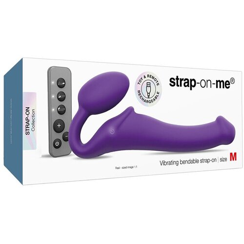 Strap-On-Me Savitljivi strap-on sa vibracijom 54087250000 Cene
