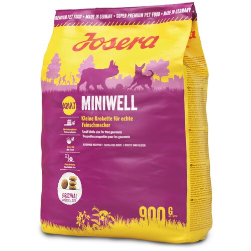 Josera Miniwell - Varčno pakiranje: 2 x 900 g Slike