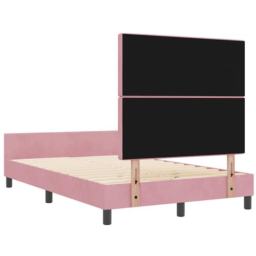  Krevet s opruga kutije Ružičasta 120 x 200 cm Bar&amp;scaron;un Slike
