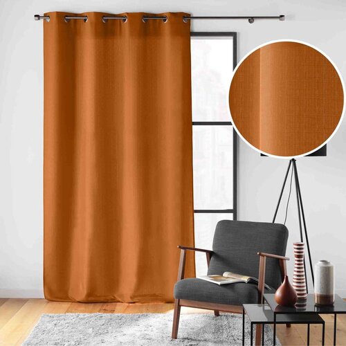 Douceur d int&amp;eacute;rieur Smeđa zavjesa 140x280 cm Soline &amp;ndash; Slike