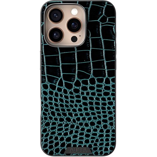  ABEEL maskica za iPhone 16 PRO sa MagSafe s krokodilskom teksturom - zelena Cijene