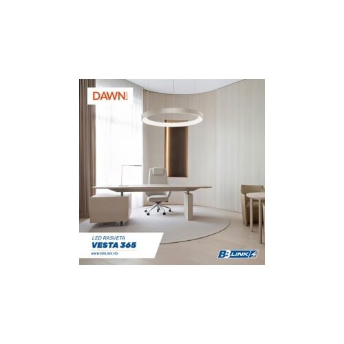 Vesta 365 visilica 60W 4000K bela Slike