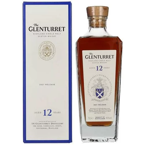 Glenturret skotski Whisky 12yo Single Malt + GB 0,7 l684569