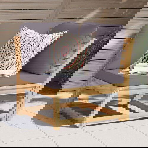 vidaXL Kutna vrtna sofa s jastucima 73x73x65 cm masivno drvo bagrema Cijene