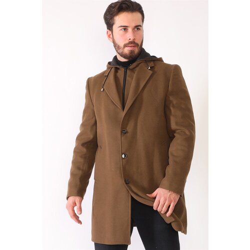 Dewberry PLT8376 MEN&amp;#039;S COAT-CAMEL Slike
