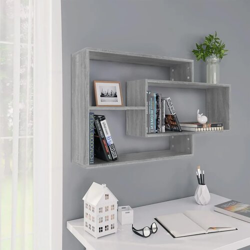  Zidna polica hrast sonoma 104 x 20 x 58 5 cm - OUTLET - NEPREUZETO Cijene