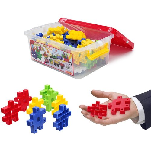IRON SPORT Kocke za decu KOCKE DEČIJE PUZZLE set 72 kom. kutija - veličina pojedinačne puzzle kocke 7/5cm x 7/5cm Cene