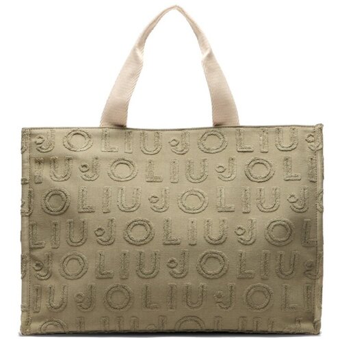 Liu Jo Torbe L TOTE JACQUARD PLAIN Zelena Cene