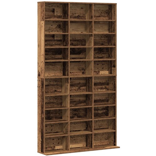 VidaXL CD kabinet - Stari les - 101x23x177,5 cm - Inženirski les Slike