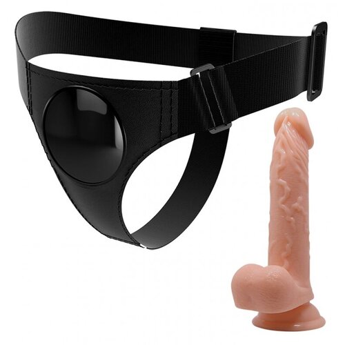  Strap On za žene Pretty Love Harness Briefs Kevin, 9cm Slike