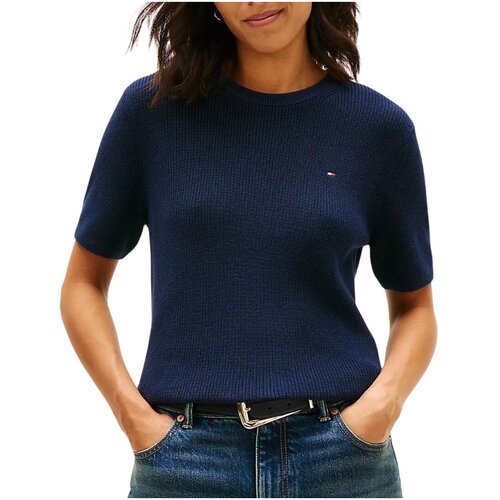 Tommy Hilfiger Puloverji WW0WW48793 Modra Slike