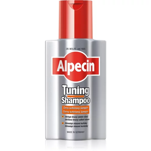 Alpecin Tuning Shampoo šampon za toniranje prvih sijedih vlasi 200 ml