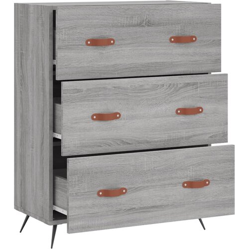  Komoda boja hrasta sonome 69,5 x 34 x 90 cm konstruirano drvo Slike
