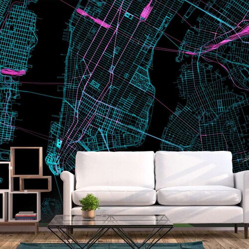  Tapeta - Blue Manhattan 400x280 Cijene