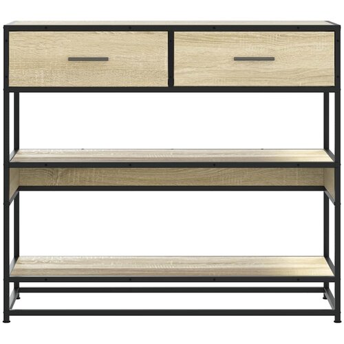  Konzolni stol boja hrasta sonome 90x35x80 cm konstruirano drvo Slike