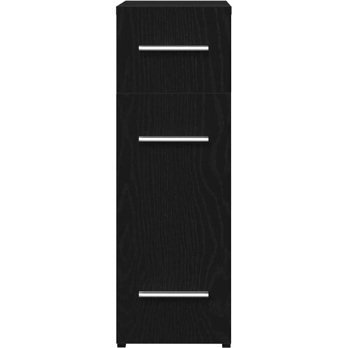  Apotekarski ormar Crni hrast 20 x 45,5 x 60 cm Slike