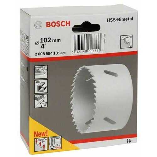 Bosch testera za otvore hss-bimetal za standardne adaptere 2608584131/ 102 mm/ 4 Slike
